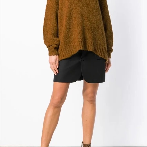 Isabel Marant Etoile Sayers Oversized Camel Sweater Alpaca Wool Blend Sz 2xs - Picture 8 of 9